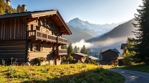 Optez pour des chalets d'exception aux portes du soleil !